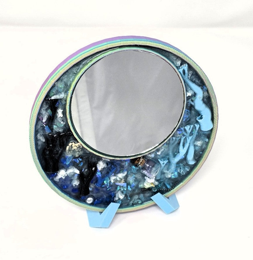 Original Artwork Made using Recycled 3D Printer Waste – Eco-Friendly Art – Unique Sustainable Home Decor