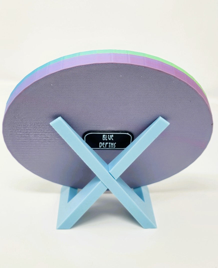 Original Artwork Made using Recycled 3D Printer Waste – Eco-Friendly Art – Unique Sustainable Home Decor