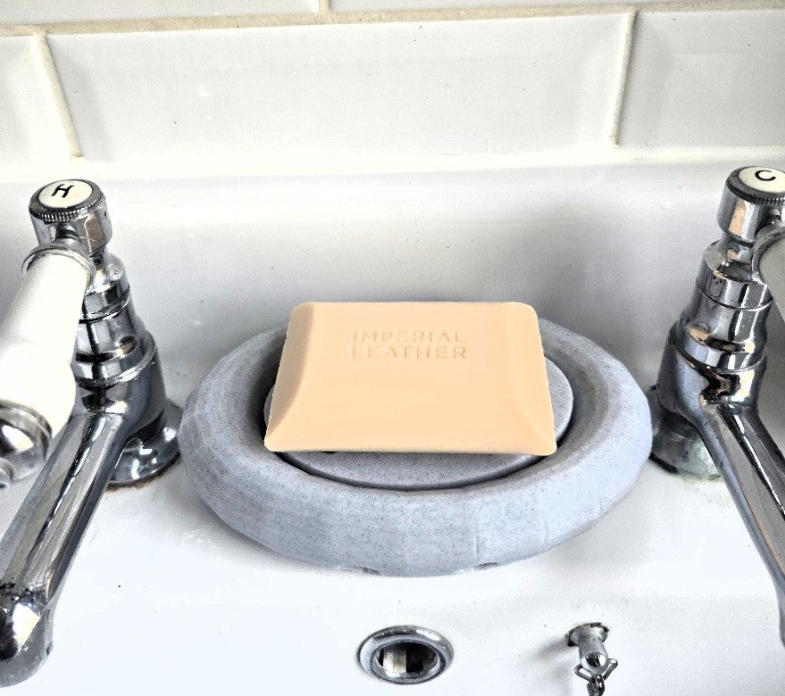 3D Printed Bathroom Set Soap Dish, Toothbrush Holder, Liquid Soap Dispenser Modern & Minimalist