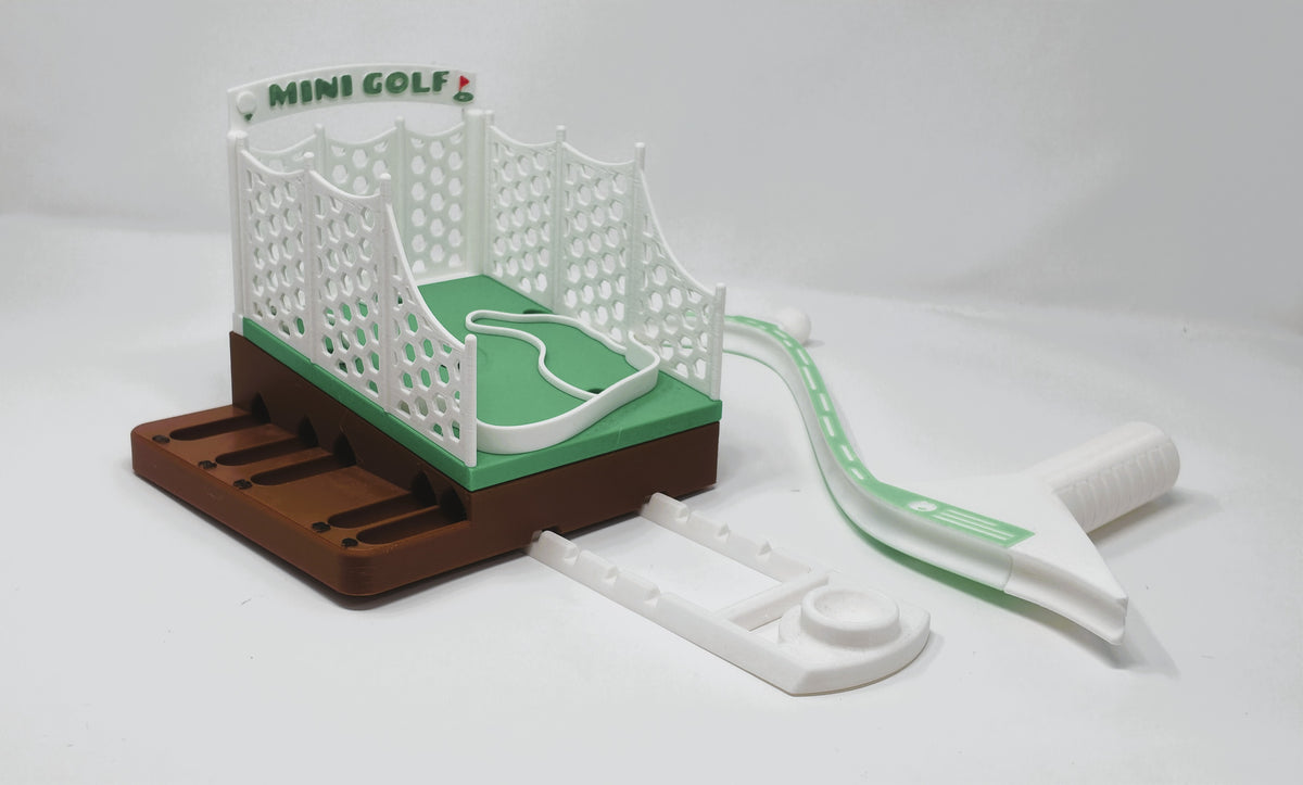 Mini Tabletop Golf Game – 3D Printed Desktop Game