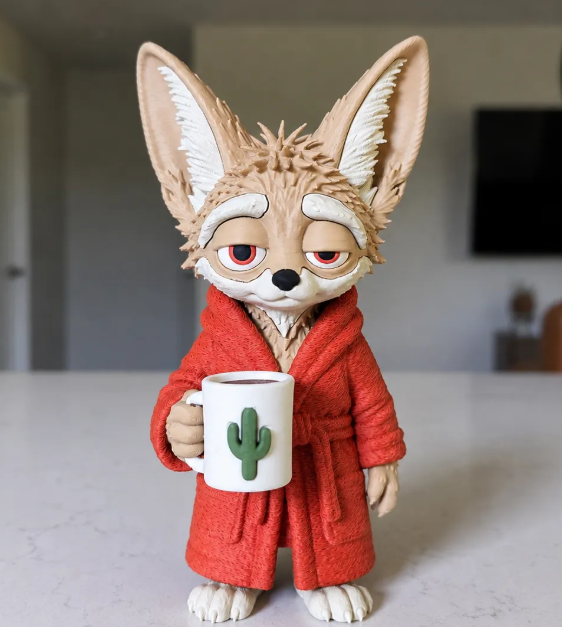 The Morning Grumps – 3D Printed Character Collection