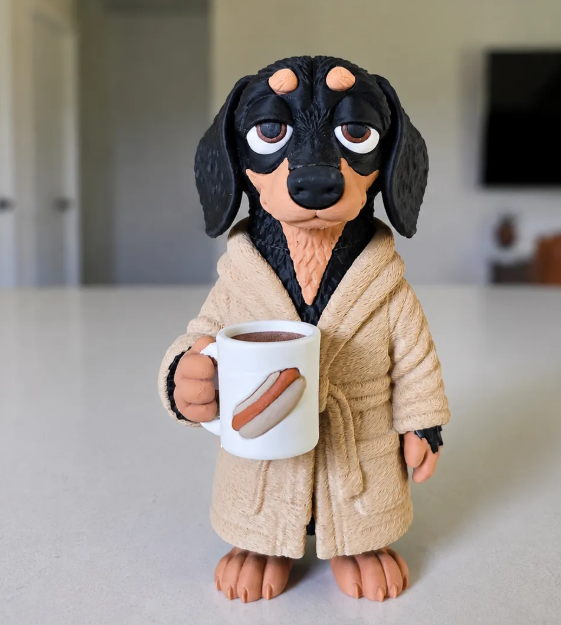 The Morning Grumps – 3D Printed Character Collection
