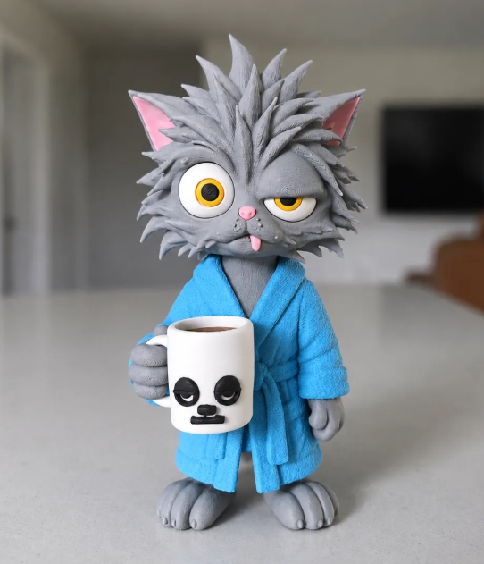 The Morning Grumps – 3D Printed Character Collection