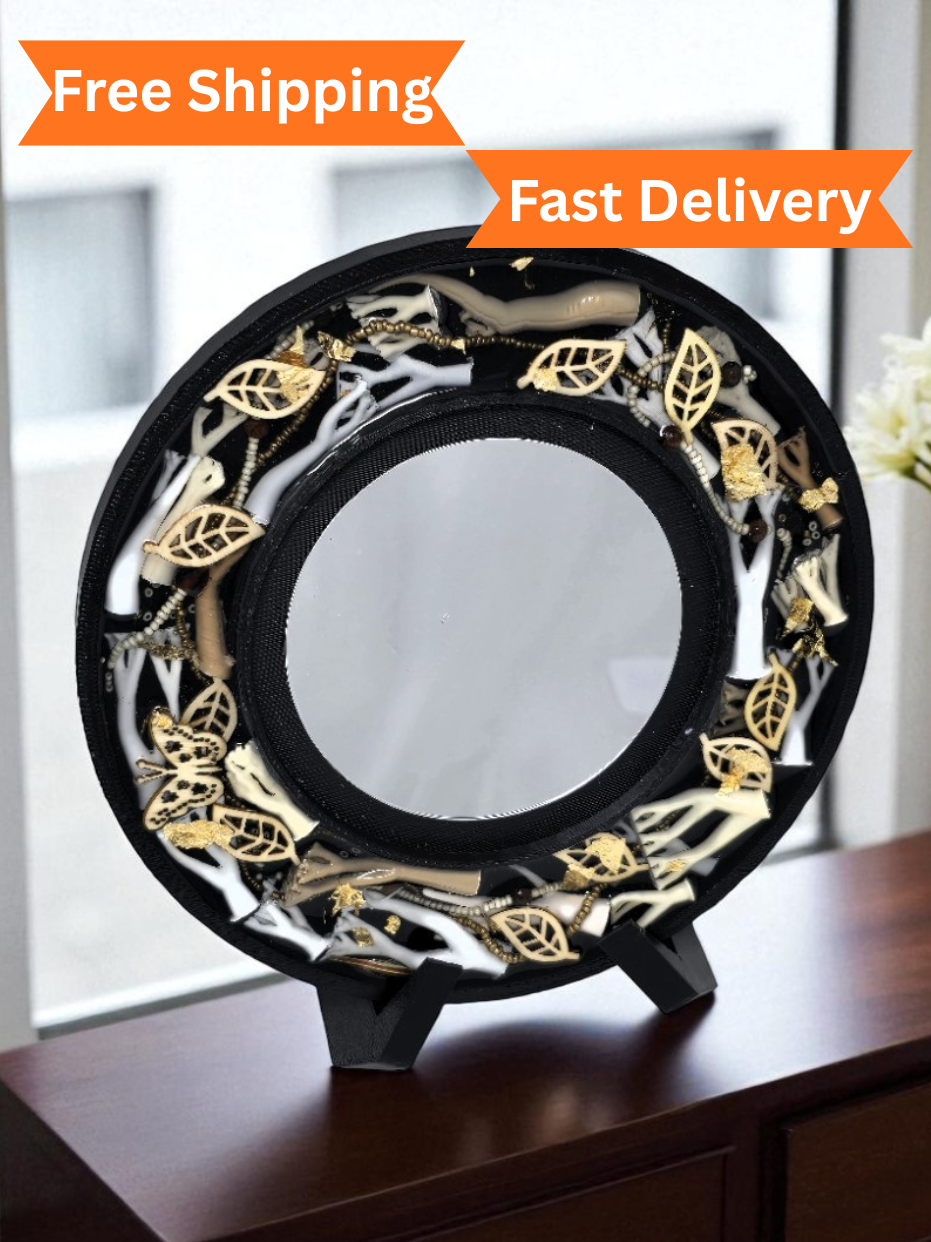 Original Artwork Made using Recycled 3D Printer Waste – Eco-Friendly Art – Unique Sustainable Home Decor