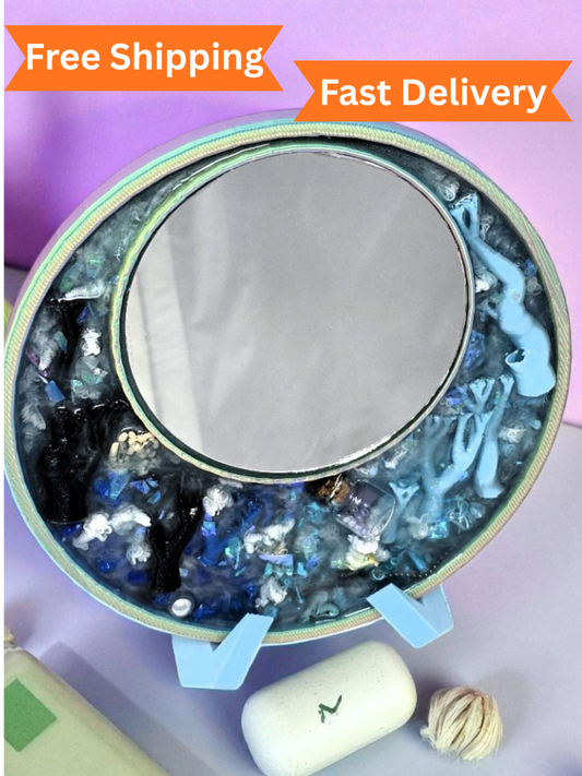 Original Artwork Made using Recycled 3D Printer Waste – Eco-Friendly Art – Unique Sustainable Home Decor