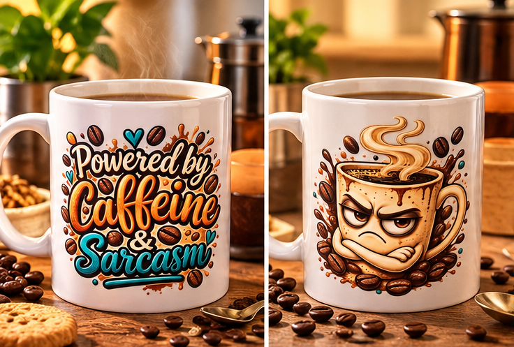 Funny & Novelty Mugs – Choose Your Design