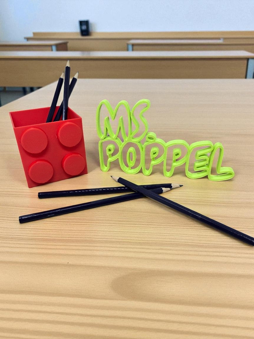 Personalised 3D Printed Nameplate – Custom Desk Sign for Teachers, Office, or Gifts | Classroom Decor | Needful Prints