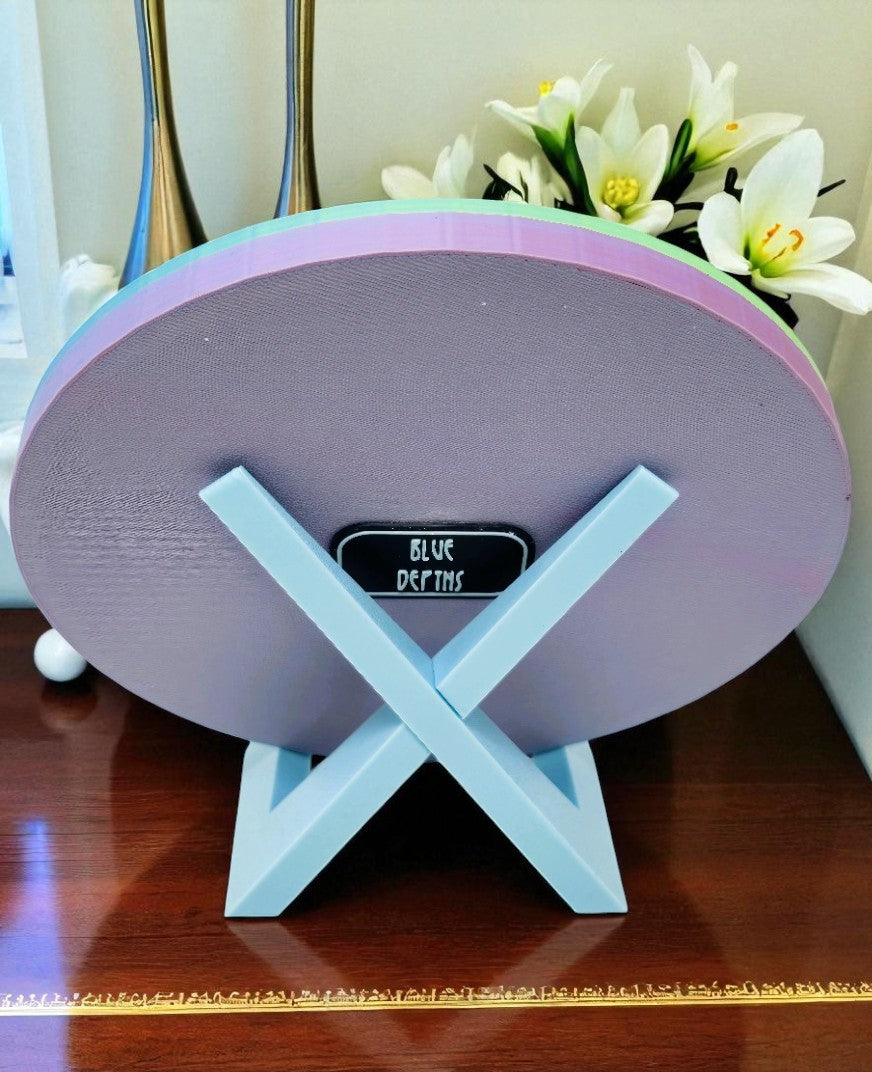 Original Artwork Made using Recycled 3D Printer Waste – Eco-Friendly Art – Unique Sustainable Home Decor