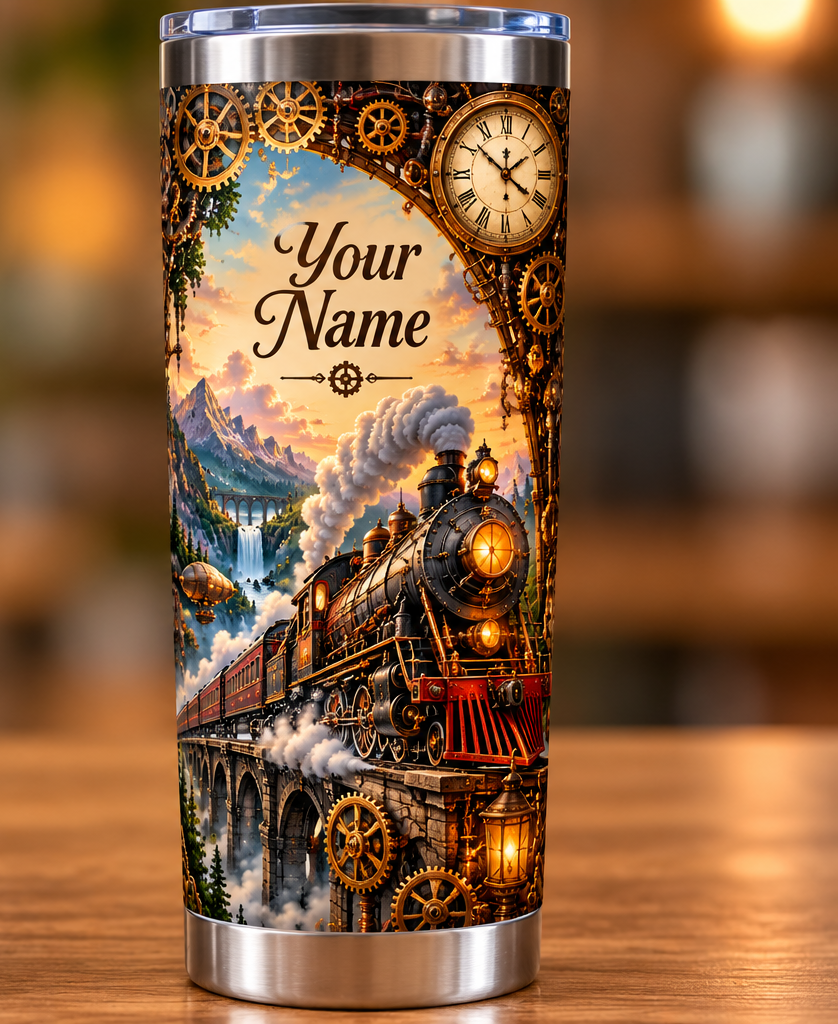 Personalised 20oz Insulated Travel Tumbler – Choose Your Design